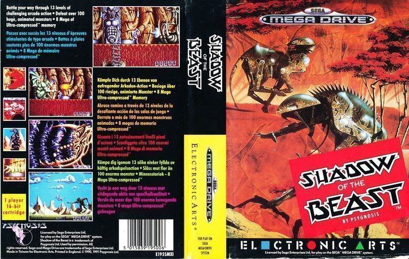 Shadow Of The Beast (USA) Game Cover